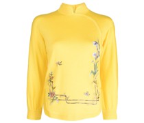 Renascent Collection Pullover mit Blumen