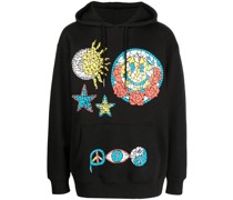 Hoodie mit Mosaik-Print