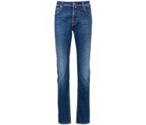 Tief sitzende Bard LTD Slim-Fit-Jeans