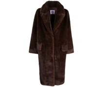 Mantel aus Faux Fur