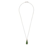 18kt Weißgoldhalskette mit Diamanten