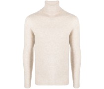 Gerippter Rollkragenpullover