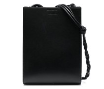 Schultertasche mit Logo-Prägung
