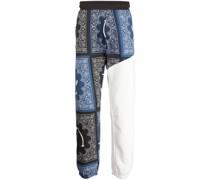 Jogginghose mit Bandana-Print
