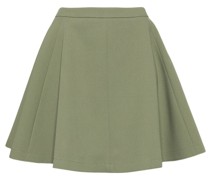 high-waisted godet skirt