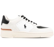 Masters Court leather trainers