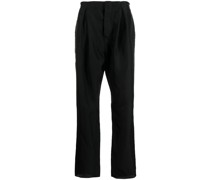 Bundfaltenhose mit geradem Bein