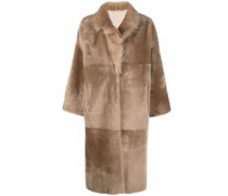 Wendbarer Shearling-Mantel