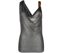 Drapiertes Strickoberteil