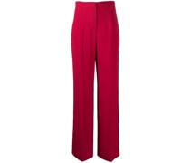 High-Waist-Hose mit weitem Bein