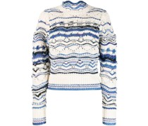 Gestreifter Pullover