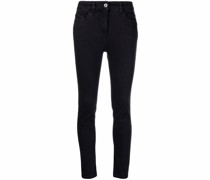 Schmale Cropped-Jeans