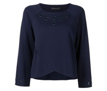 Langarmshirt mit Ösendetail