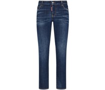 Tief sitzende Slim-Fit-Jeans