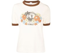 T-Shirt mit Hawaii-Print