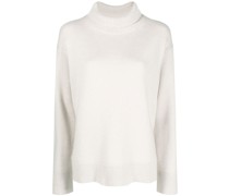 Gerippter Rollkragenpullover