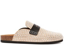 Loafer mit Kristallen