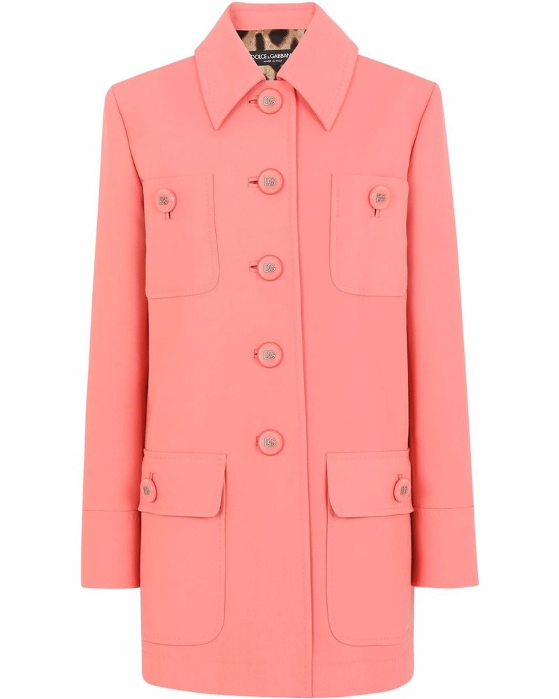 Dolce & Gabbana Damen Langer Mantel