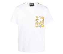 T-Shirt mit Couture-Print