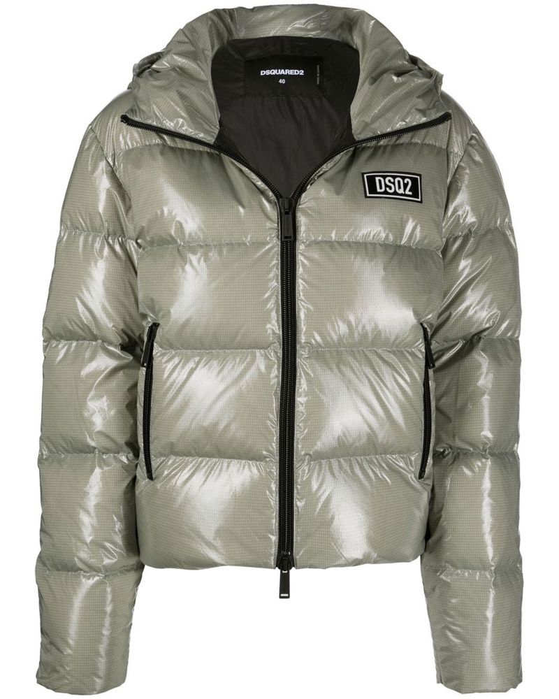 Dsquared2 Damen Hoodie mit Logo-Patch