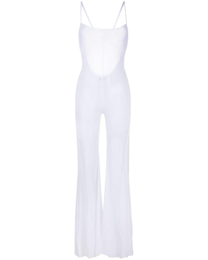 GCDS Damen Jumpsuit mit weitem Bein