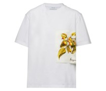 T-Shirt mit botanischem Print