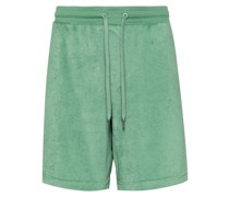 Pyjama-Shorts mit Frottee-Effekt