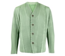 Gerippte Leno Jacke