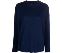 Strickpullover mit Rundhalsausschnitt