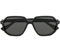 Geometrische Targa Sonnenbrille