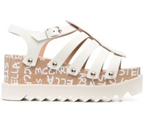 Sandalen mit Logo 80mm