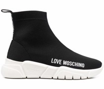 Slip-On-Sneakers mit Print
