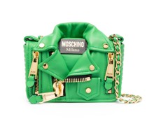 Schultertasche im Biker-Look