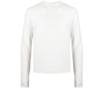 Langarmshirt mit schräger Schnittführung