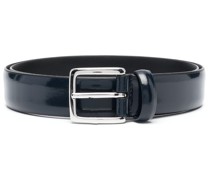 smooth-grain leather belt