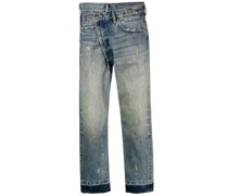 Crossover High-Rise-Jeans
