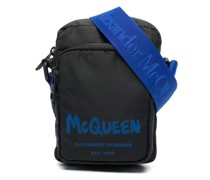 Kuriertasche mit Logo-Print