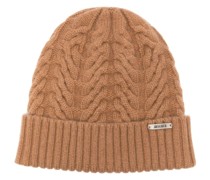 Beanie mit Logo-Schild