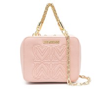 Schultertasche mit Logo-Schild