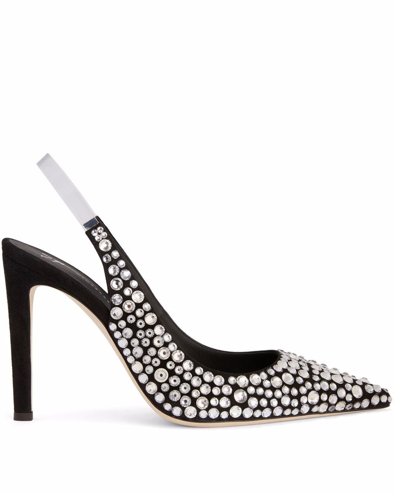 giuseppe zanotti leather pump