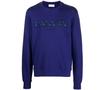 Sweatshirt mit Logo-Stickerei