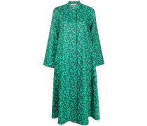 Midikleid mit Brillen-Print