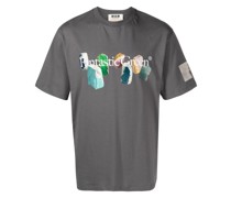 T-Shirt aus Bio-Baumwolle mit Slogan-Print