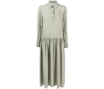 Seidenkleid mit tiefer Taille