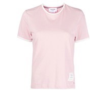 T-Shirt mit Kontrastborten