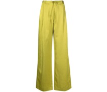 Tapered-Hose aus Leinengemisch