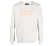 A.P.C. Sweatshirt mit Logo-Print