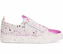 Frankie Sneakers mit Kroko-Optik