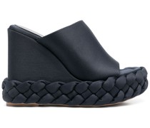 Mules aus Satin