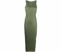 Geripptes Strickkleid